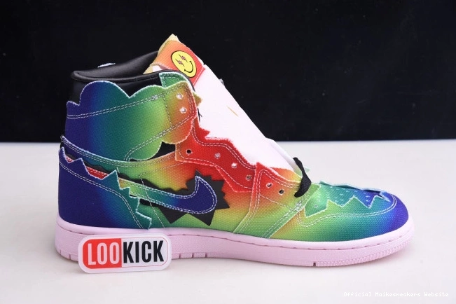Official Maikesneakers J AIR 1 HIGH DC3481-900 BALVIN OG X JORDAN 0712